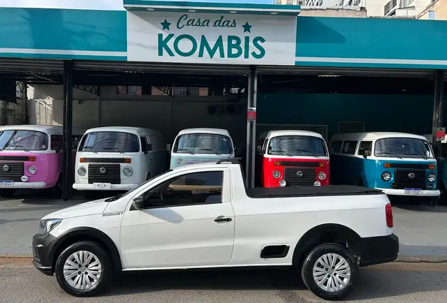 Carro Volkswagen Saveiro 2021 Robust 1.6 MSI CS (Flex)