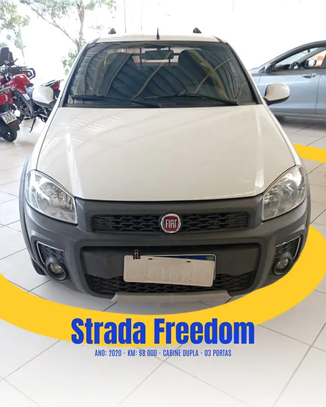 Carro Fiat Strada 2020 Freedom 1.4 CD (Flex)