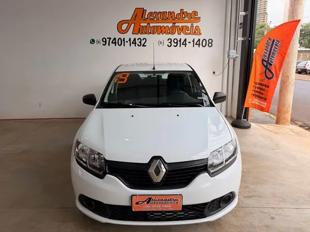 Carro Renault Sandero 2019 Authentique 1.0 12V SCe (Flex)