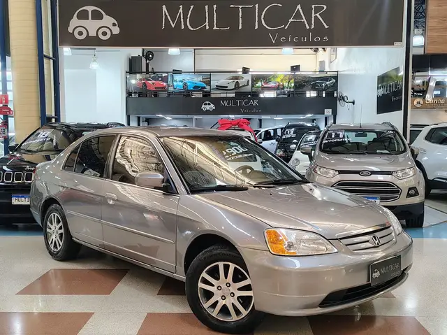 Carro Honda Civic 2003 Sedan LX 1.7 16V (Aut)