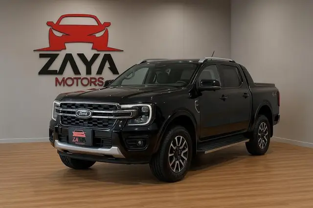 Carro Ford Ranger Cabine Dupla 2025 Black 2.0 Turbodiesel 4x2 (Aut.)