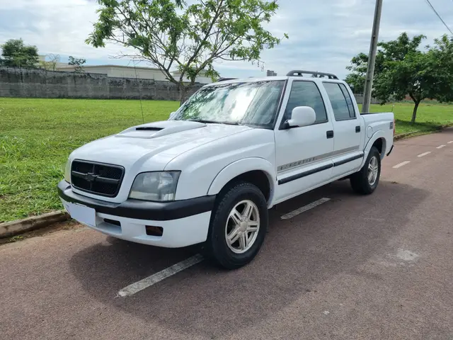 Carro Chevrolet S10 Cabine Dupla 2003 DLX 2.8 4x4 TB Interc. Diesel