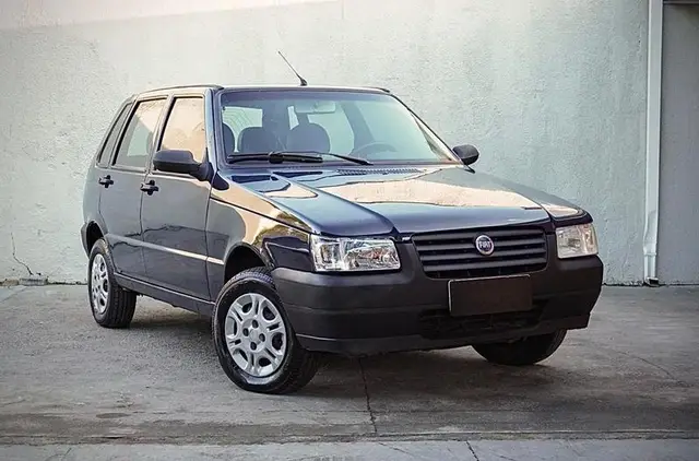 Carro Fiat Uno Mille 2007 Fire 1.0 (Flex) 4P