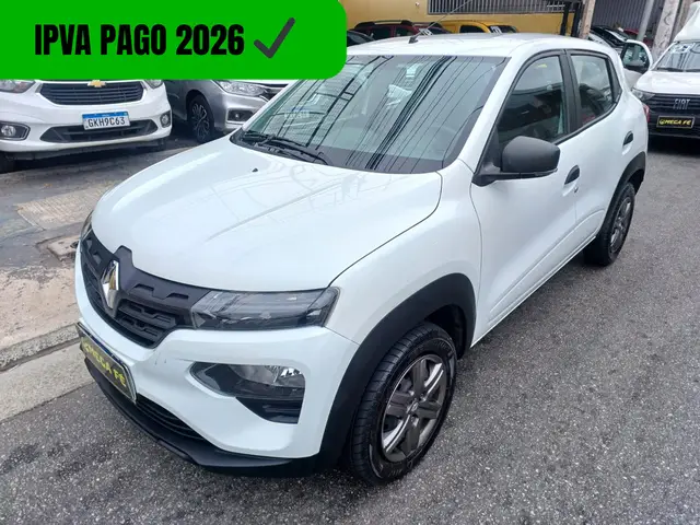 Carro Renault Kwid 2025 Zen 1.0 12v SCe (Flex)