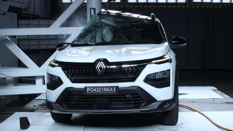 Renault Kardian melhora resultado e tira nota máxima em teste de segurança
