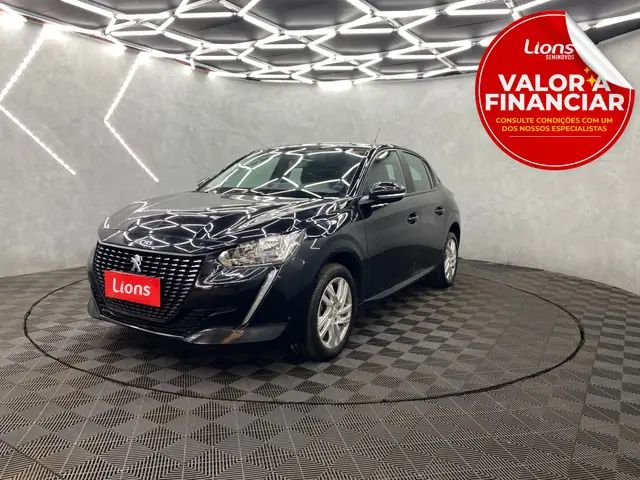 Carro Peugeot 208 2022 Active 1.6 Flex 16V 5p Aut.