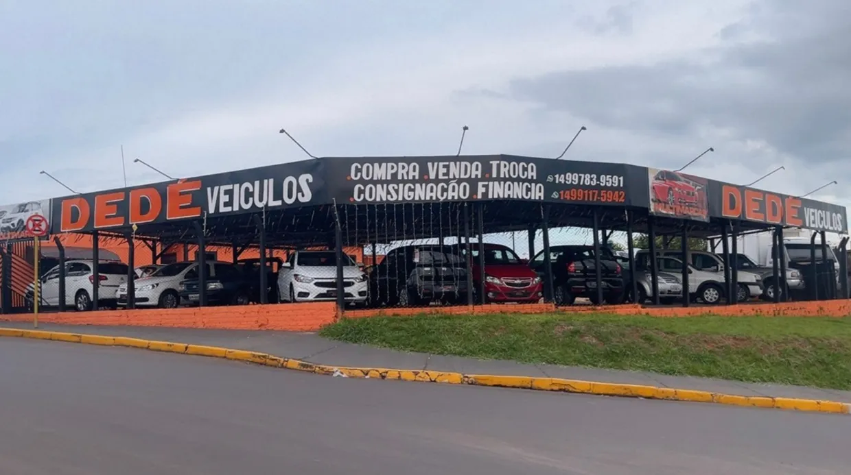 Fachada da loja Veículos à venda em DEDE VEICULOS - Promissão - SP