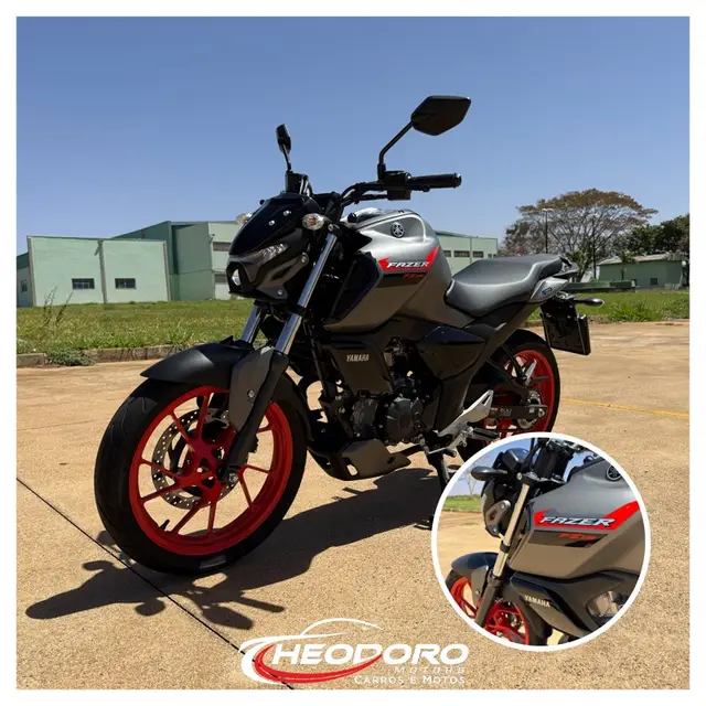 Moto Yamaha Fazer FZ15 2025 Connected