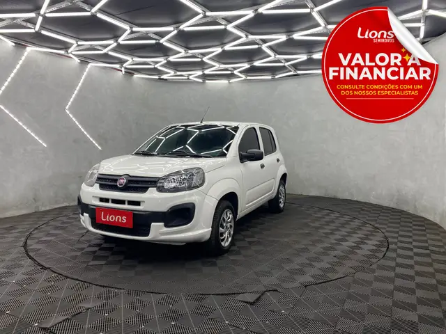 Carro Fiat Uno 2021 Attractive 1.0