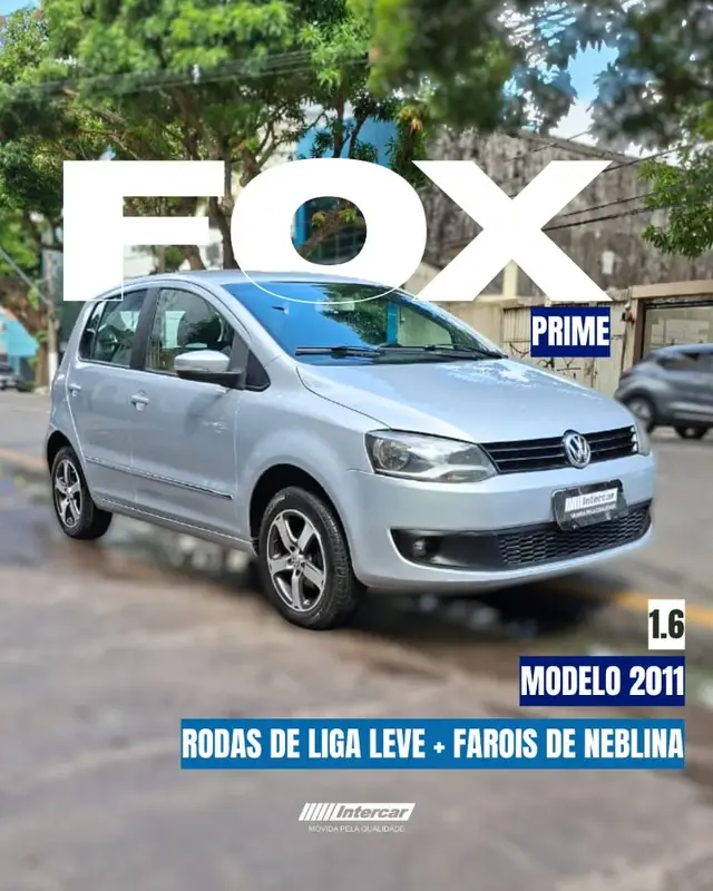 Carro Volkswagen Fox 2011 Prime 1.6 8V (Flex)