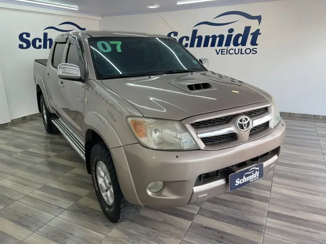 Carro Toyota Hilux Cabine Dupla 2007 Hilux SRV 4x4 3.0 (cab. dupla)