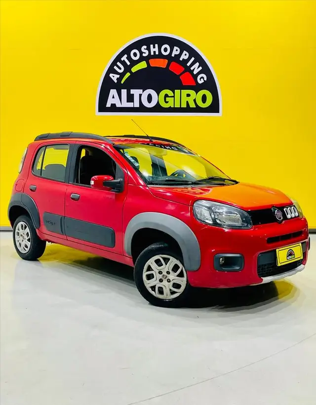 Carro Fiat Uno 2015 Way 1.0 8V (Flex) 4p