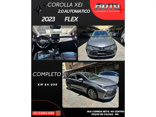 Carro Toyota Corolla 2023 XEi 2.0 Flex