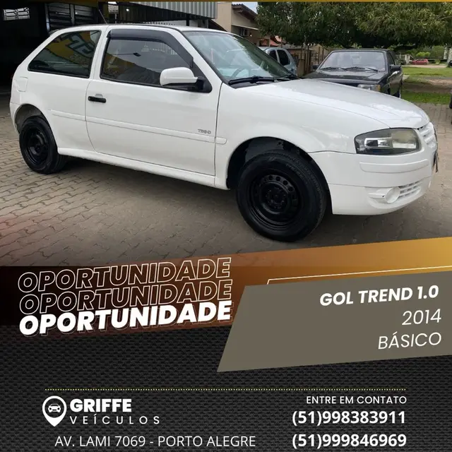 Carro Volkswagen Gol 2014 1.0 Mi Total Flex 8V 2p