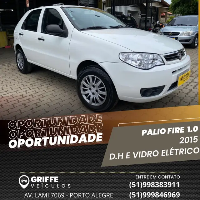 Carro Fiat Palio 2015 Fire 1.0 8V (Flex) 2p