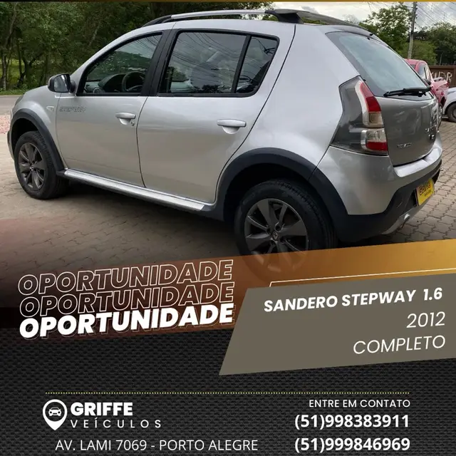 Carro Renault Sandero Stepway 2012 1.6 16V (Flex)