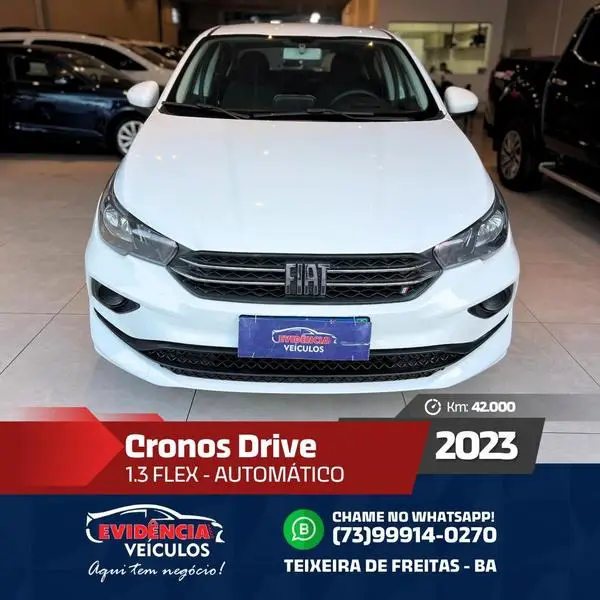 Carro Fiat Cronos 2023 Drive 1.3 (Flex) MT
