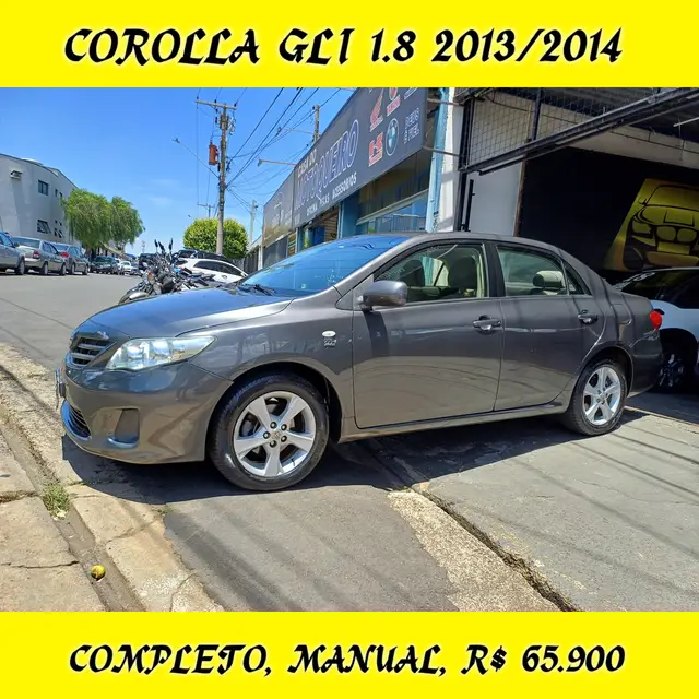Carro Toyota Corolla 2014 Sedan 1.8 Dual VVT-i GLI (aut) (flex)