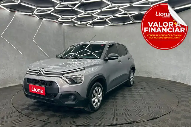 Carro Citroën C3 2023 Live Pack 1.0 (Flex)