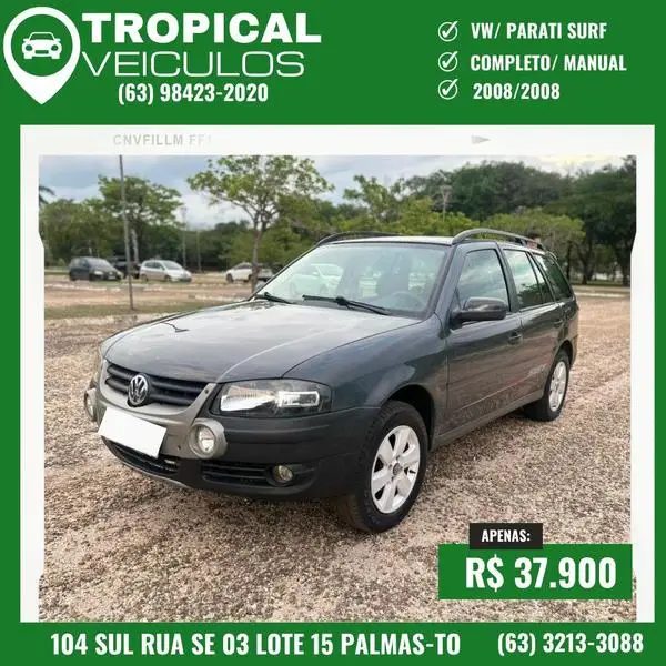 Carro Volkswagen Parati 2008 Plus 1.8 G4 (Flex)