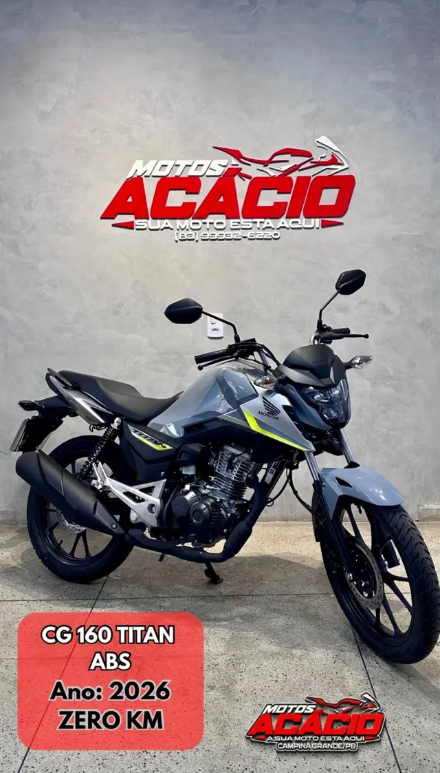 Moto Honda CG 160 2026 Titan