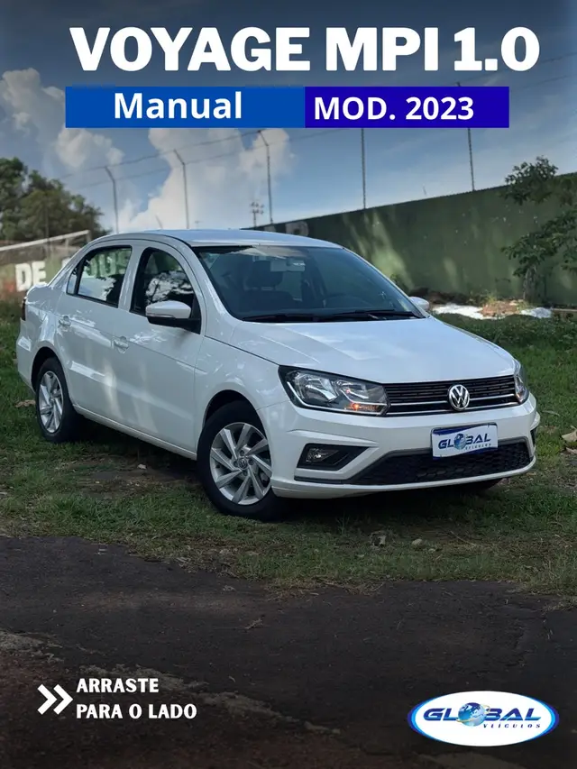 Carro Volkswagen Voyage 2023 1.0 MPI (Flex)