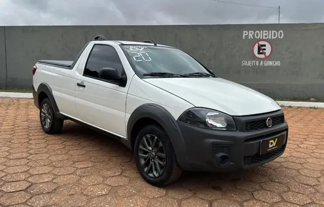 Carro Fiat Strada 2020 Hard Working 1.4 (Flex) (Cabine Simples)