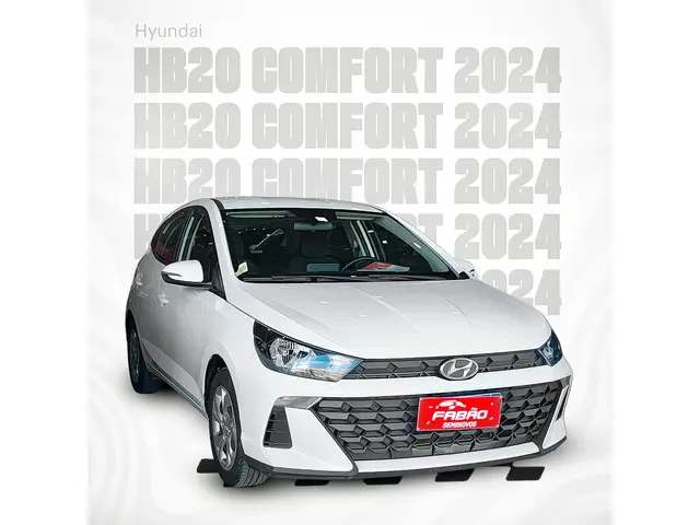 Carro Hyundai HB20 2024 Comfort 1.0 (Flex)