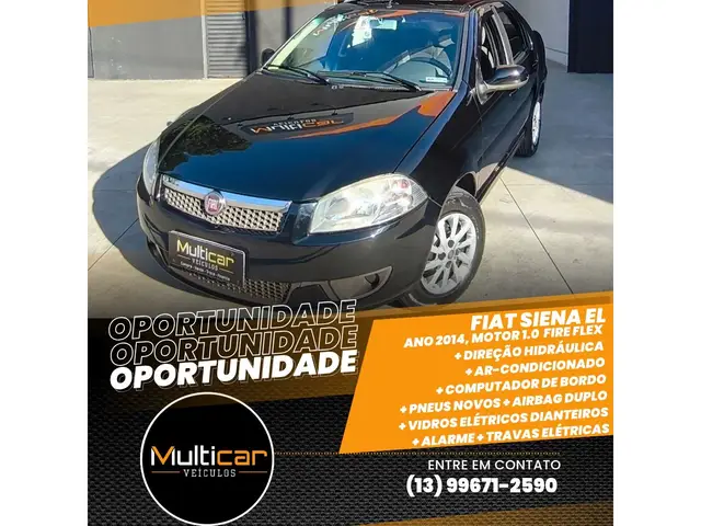 Carro Fiat Siena 2014 EL 1.0 8V (Flex)