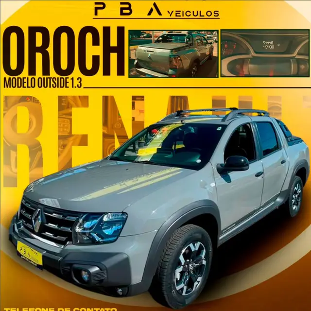 Carro Renault Oroch 2023 Intense 1.6 (Flex)
