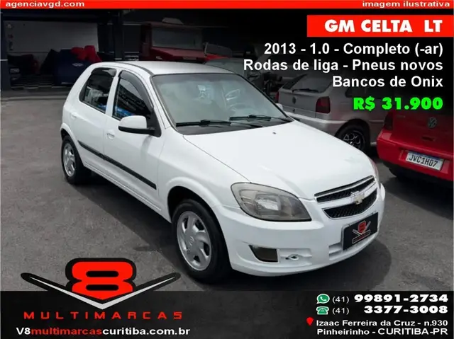 Carro Chevrolet Celta 2013 LT 1.0 (Flex)