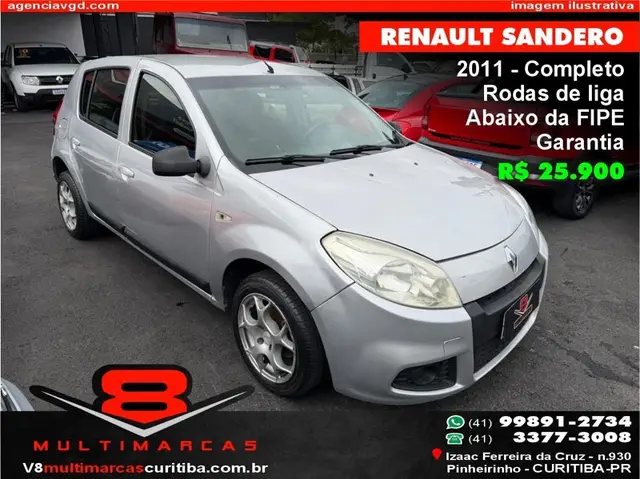 Carro Renault Sandero 2011 Expression 1.6 8V (flex)