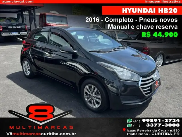 Carro Hyundai HB20 2016 1.0 Comfort (Flex)