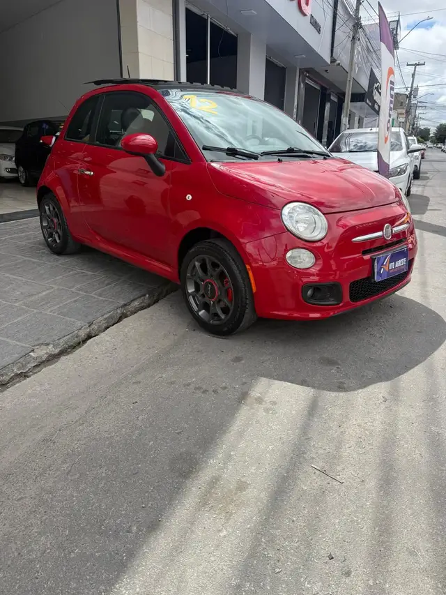 Carro Fiat 500 2012 Sport air 1.4 16V (Aut)