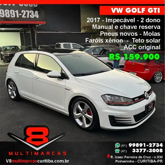 Carro Volkswagen Golf 2017 GTI 2.0 TSi DSG
