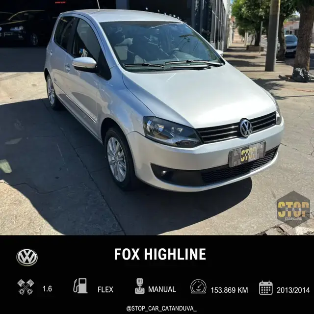 Carro Volkswagen Fox 2014 1.6 VHT Highline (Flex)
