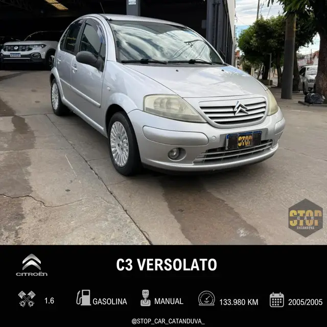 Carro Citroën C3 2005 Ocimar Versolato 1.6 16V 110cv 5p