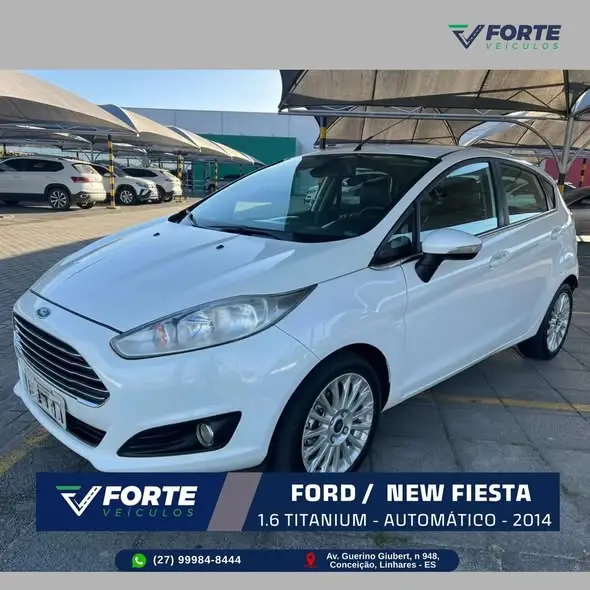 Carro Ford New Fiesta Hatch 2014 New Fiesta Titanium 1.6 16V PowerShift
