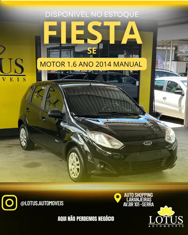 Carro Ford New Fiesta Hatch 2014 New Fiesta SE 1.6 16V