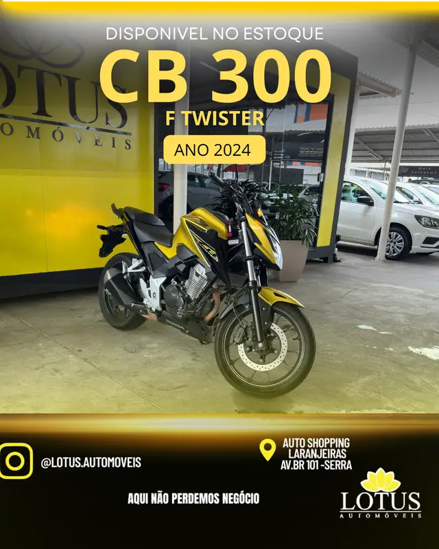 Moto Honda CB 300F Twister 2024 (CBS)