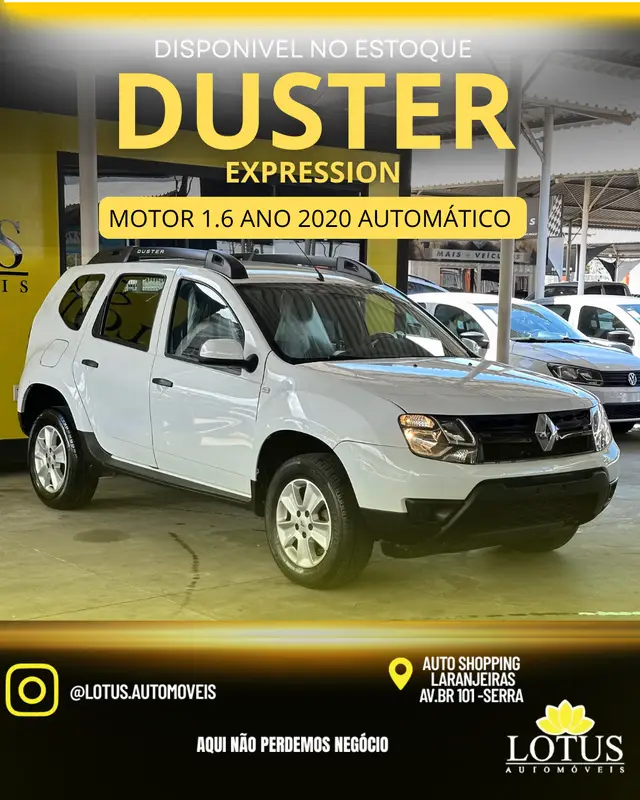 Carro Renault Duster 2020 1.6 16V Expression CVT (Flex)