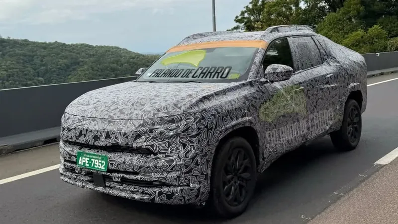Flagra: Renault Niagara aparece pela 1ª vez em versão de produção