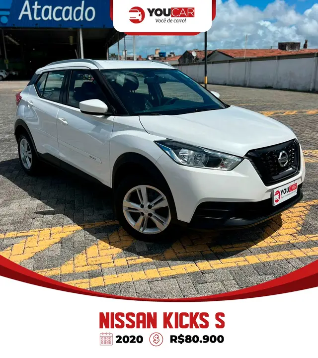 Carro Nissan Kicks 2020 1.6 S Direct CVT (Flex) (PCD)