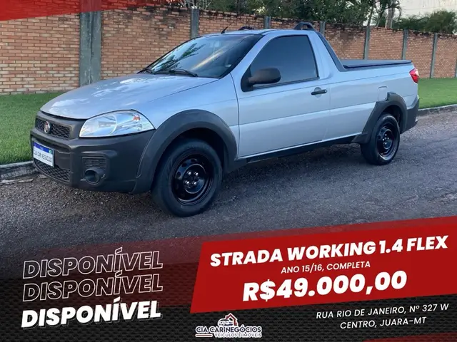 Carro Fiat Strada 2016 Working 1.4 (Flex)