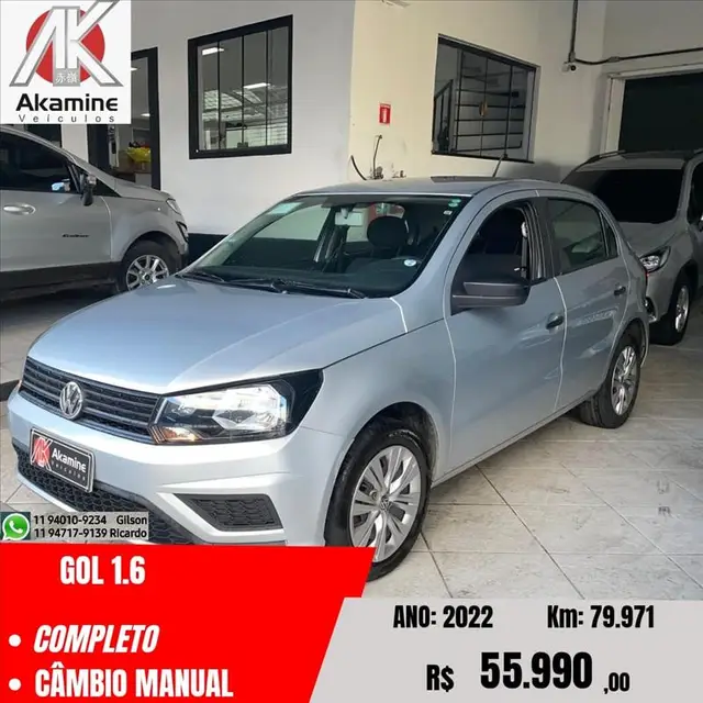Carro Volkswagen Gol 2022 1.6 (Flex)
