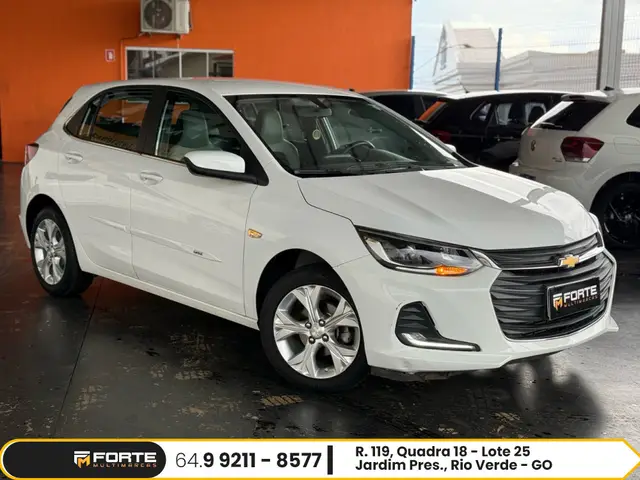 Carro Chevrolet Onix 2021 Premier 1.0 Turbo (Flex) (Aut)