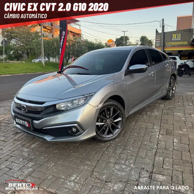 Carro Honda Civic 2020 EX 2.0 i-VTEC CVT
