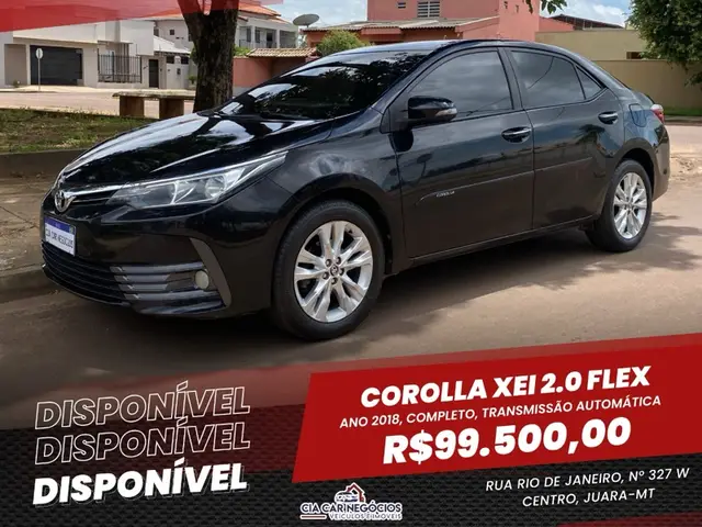 Carro Toyota Corolla 2018 2.0 XEi Multi-Drive S (Flex)