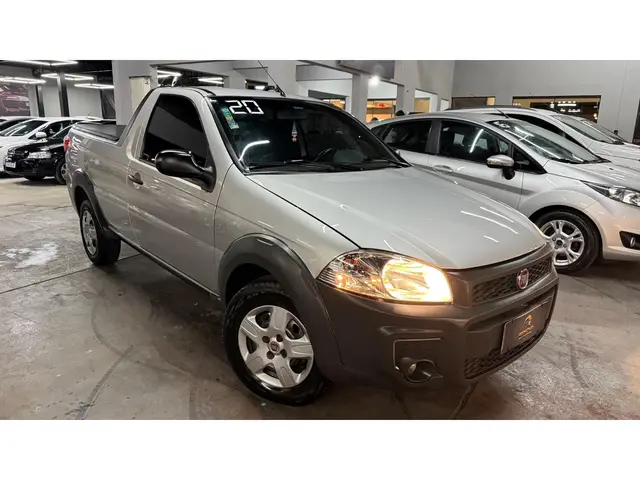 Carro Fiat Strada 2020 Hard Working 1.4 (Flex) (Cabine Simples)