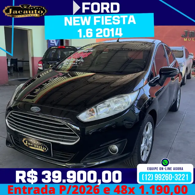 Carro Ford New Fiesta Hatch 2014 New Fiesta SE 1.6 16V PowerShift